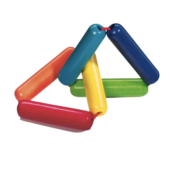 HABA Rattle & Clutching Toy - Triangle--Hello-Charlie