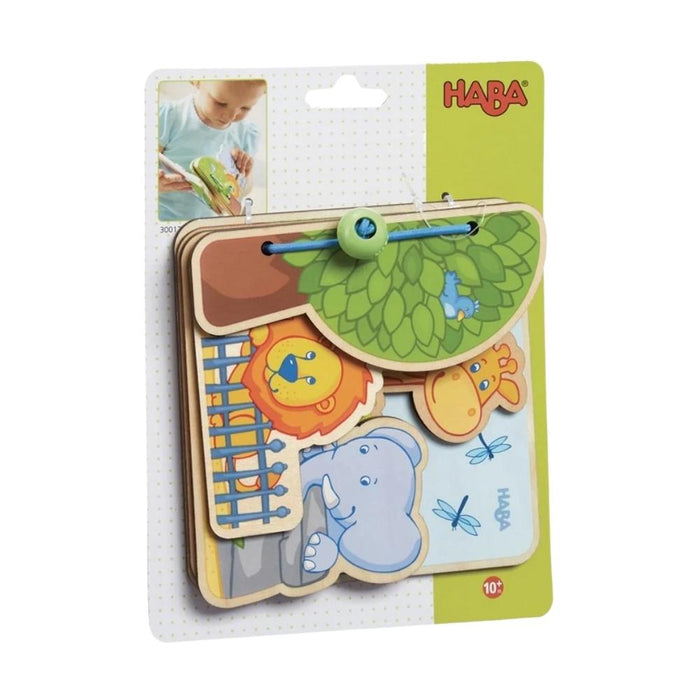 HABA Wooden Book - Zoo Friends--Hello-Charlie