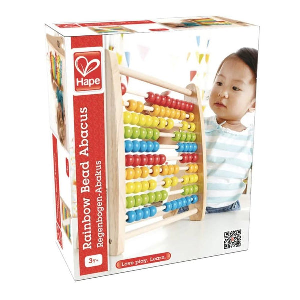 Hape Rainbow Bead Abacus--Hello-Charlie