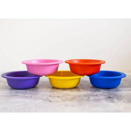 Happy Planet Toys Recycled Kids Bowls - Pink-Happy Planet Toys-Hello Charlie