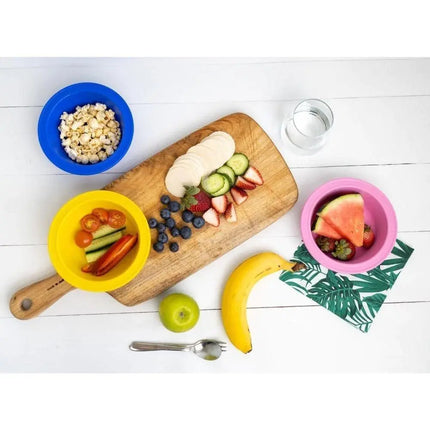 Happy Planet Toys Recycled Kids Bowls - Yellow-Happy Planet Toys-Hello Charlie