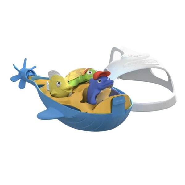 Happy Planet Toys Recycled Reef Express Submarine Bath Toys--Hello-Charlie