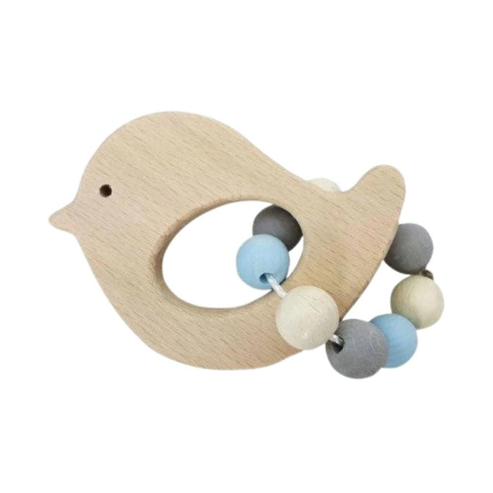 Hess Spielzeug Wooden Rattle - Bird - Hello Charlie