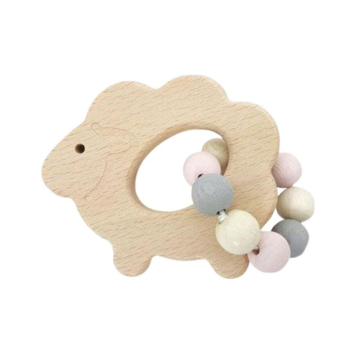 Hess Spielzeug Wooden Rattle - Sheep - Hello Charlie