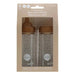 Hevea Baby Wide Neck Glass Feeding Bottles - 2 pack - Natural - Hello Charlie