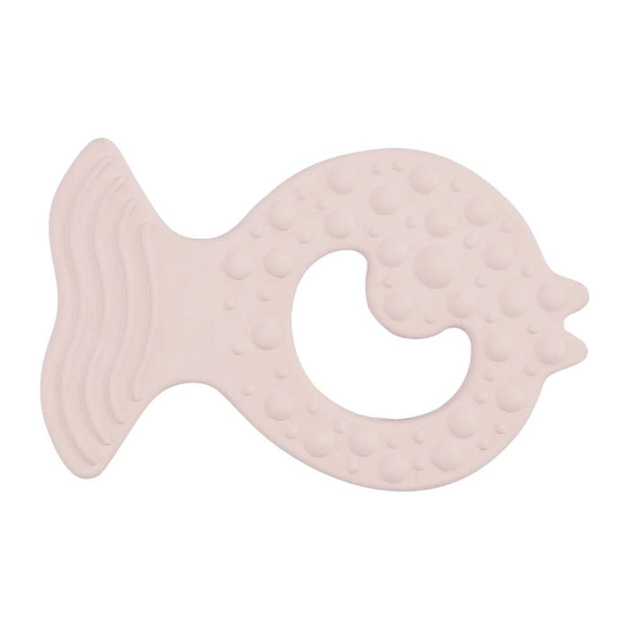 Hevea Bumi Bébé Fish Teether - Rose - Hello Charlie