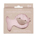 Hevea Bumi Bébé Fish Teether - Rose - Hello Charlie