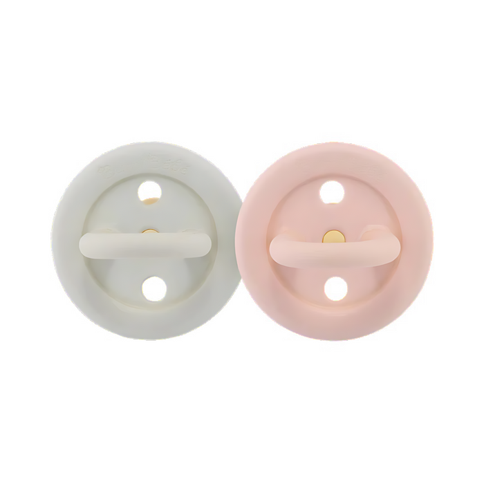 Hevea Bumi Bébé Natural Pacifier - Rose & Sage--Hello-Charlie