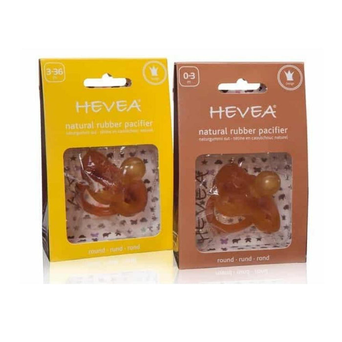 Hevea Crown Pacifier - Round--Hello-Charlie
