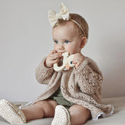 Hevea Kawan Duck and Ring Teether Toys Gift Set - Powder Pink-Hevea-Hello Charlie