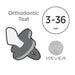 Hevea Natural Pacifier - Gorgeous Grey - Single - Pack - Hello Charlie