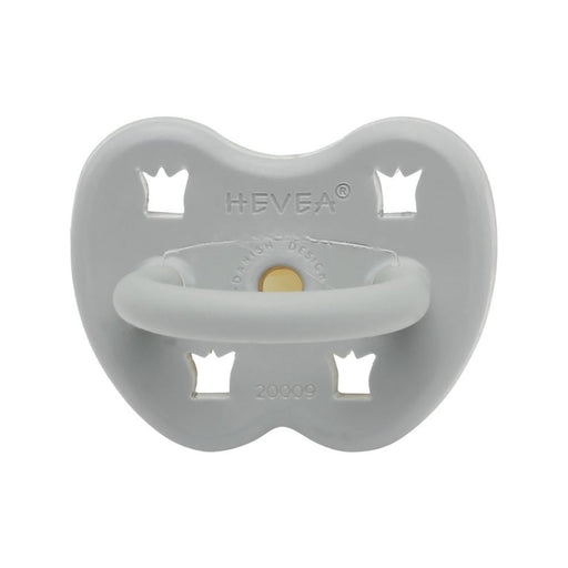 Hevea Natural Pacifier - Gorgeous Grey - Single - Pack - Hello Charlie