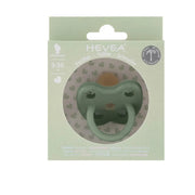 Hevea Natural Pacifier - Moss Green - Single-Pack-Hevea-Orthodontic 3 to 36 months-Hello Charlie
