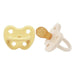Hevea Natural Pacifier - Pale Butter & Milky White--Hello-Charlie