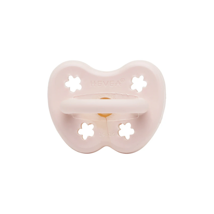 Hevea Natural Pacifier - Powder Pink--Hello-Charlie