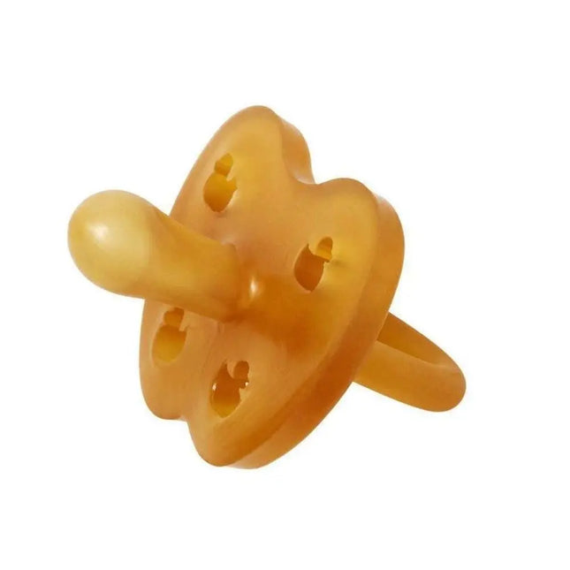 Hevea Natural Rubber Classic Pacifier-Symmetrical-Single-Pack-Hevea-3-36 months-Hello Charlie