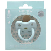 Hevea Natural Rubber Pacifier -Baby Blue-Single-Pack-Hevea-Orthodontic 0-3 months-Hello Charlie