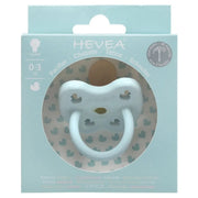Hevea Natural Rubber Pacifier -Baby Blue-Single-Pack-Hevea-Orthodontic 0-3 months-Hello Charlie