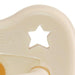 Hevea Natural Rubber Pacifier Coloured - Milky White - Single - Pack - Hello Charlie