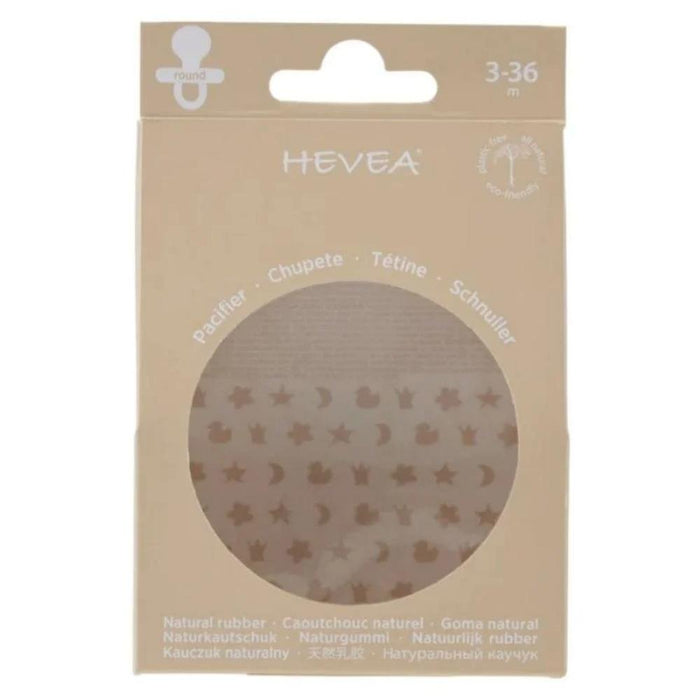 Hevea Natural Rubber Pacifier - Dusty Violet & Light Orchid - Twin Pack - Hello Charlie