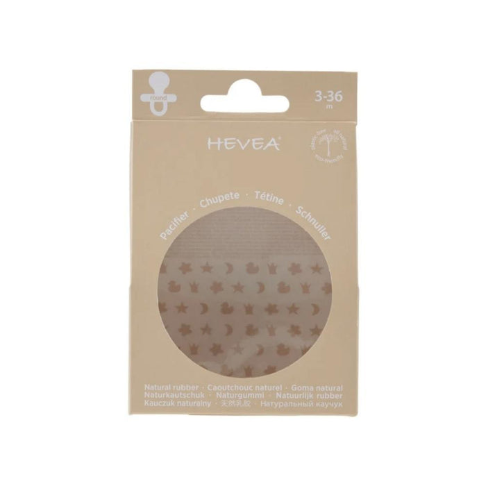 Hevea Natural Rubber Pacifier - Dusty Violet & Light Orchid - Twin Pack - Hello Charlie