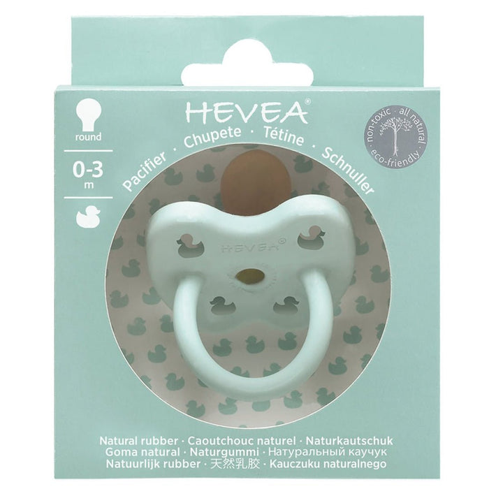 Hevea Natural Rubber Pacifier - Mellow Mint - Single - Pack - Hello Charlie