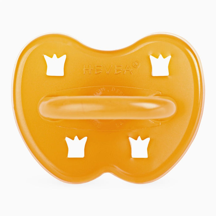 Hevea Natural Rubber Pacifier - ROUND - Natural - Single Pack - Hello Charlie