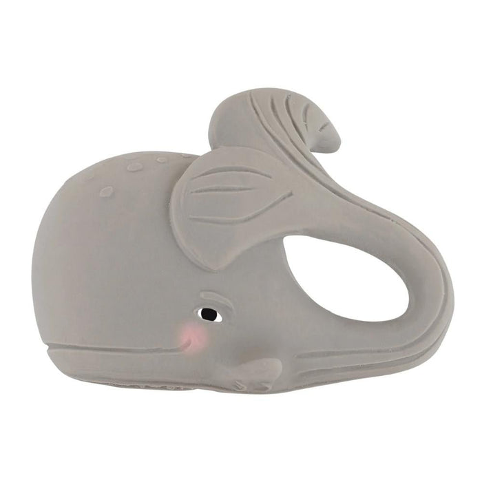 Hevea Natural Rubber Teether - Gorm Grey Whale - Hello Charlie