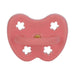 Hevea Orthodontic Pacifier - Coral--Hello-Charlie