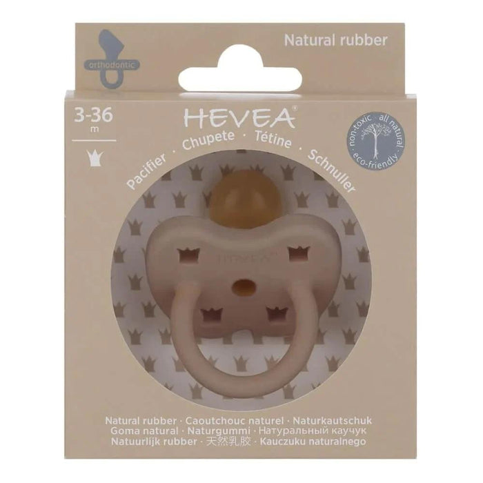 Hevea Orthodontic Pacifier - Fudge - Hello Charlie