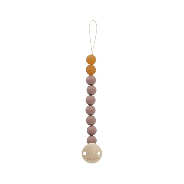 Hevea Pacifier Holder - Natural Rubber-Hevea-Tan Biege-Hello Charlie