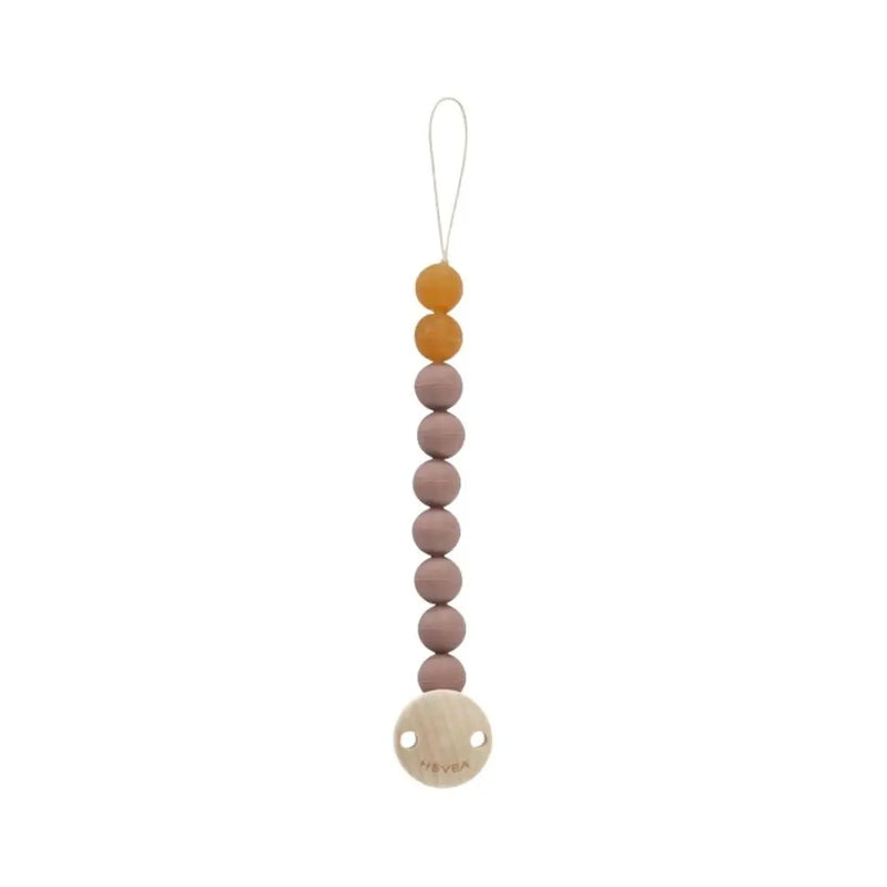 Hevea Pacifier Holder - Natural Rubber-Hevea-Tan Biege-Hello Charlie