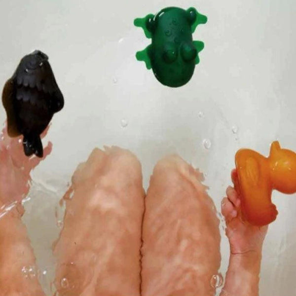 Hevea Pond Animals Bath Toys - Colours--Hello-Charlie