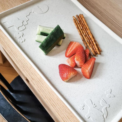 Hevea Upcycled Natural Rubber Placemat - Marble-Hevea-Hello Charlie