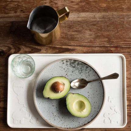 Hevea Upcycled Natural Rubber Placemat - Marble-Hevea-Hello Charlie
