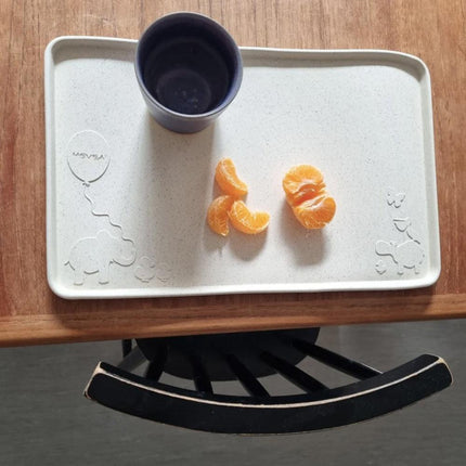 Hevea Upcycled Natural Rubber Placemat - Marble-Hevea-Hello Charlie