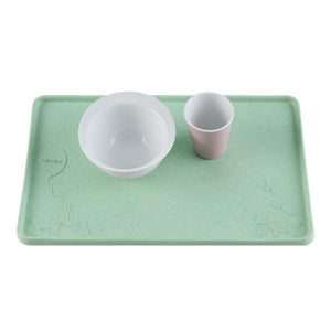 Hevea Upcycled Natural Rubber Placemat - Mint--Hello-Charlie