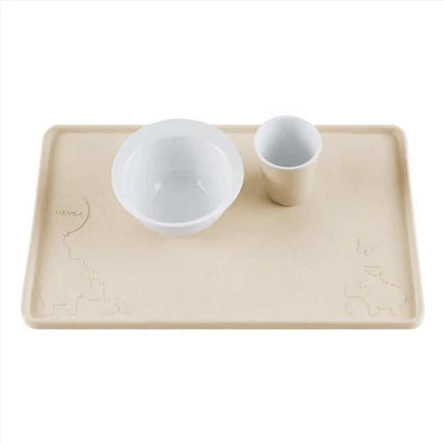 Hevea Upcycled Natural Rubber Placemat - Sand-Hevea-Hello Charlie