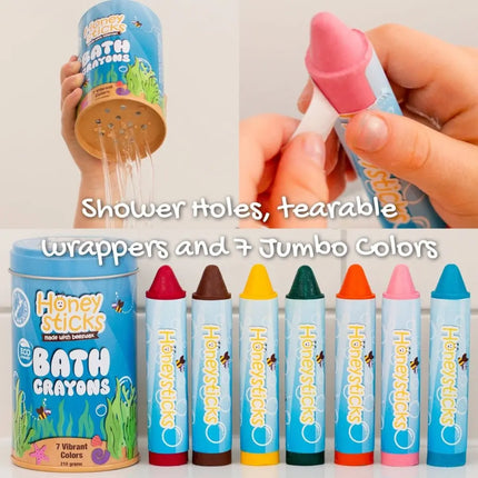 Honeysticks Beeswax Bath Crayons-Honeysticks-Hello Charlie