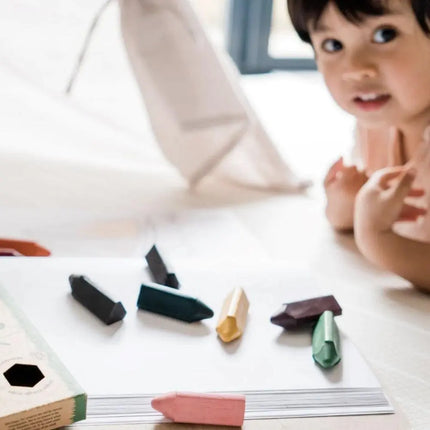 Honeysticks Beeswax Crayons 10 Pack - Triangles-Honeysticks-Hello Charlie
