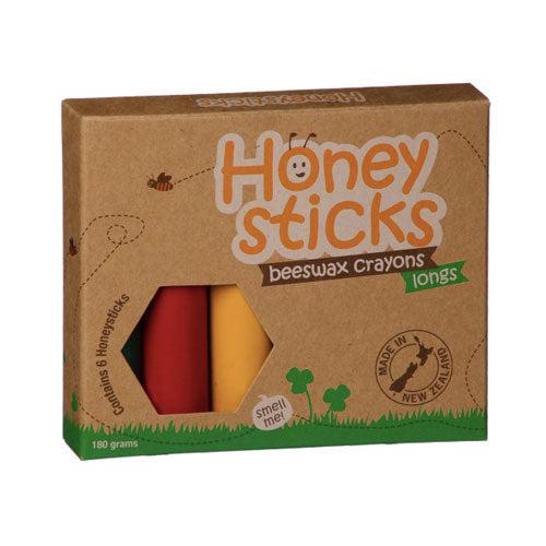 Honeysticks Beeswax Crayons 6 Pack - Longs--Hello-Charlie