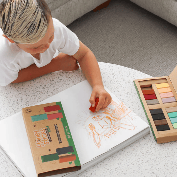 Honeysticks Beeswax Crayons - Blocks - Hello Charlie