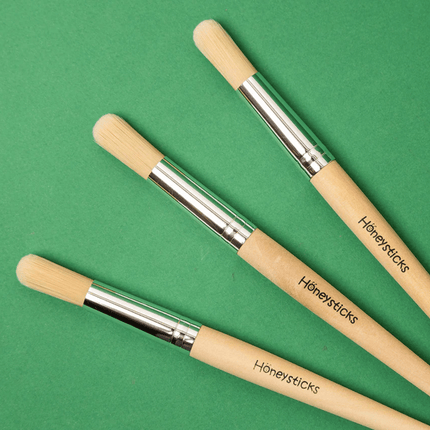 Honeysticks Jumbo Paint Brush Set - 3 Pack-Honeysticks-Hello Charlie