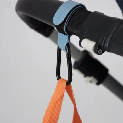 Hooki Duo Pram Clip Hook - Cornflower-Hooki-Hello Charlie