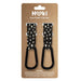 Hooki Duo Pram Clip Hook - Dotty Black - Hello Charlie