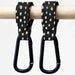 Hooki Duo Pram Clip Hook - Dotty Black - Hello Charlie