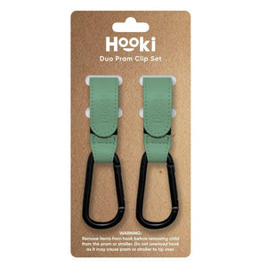 Hooki Duo Pram Clip Hook - Fern--Hello-Charlie