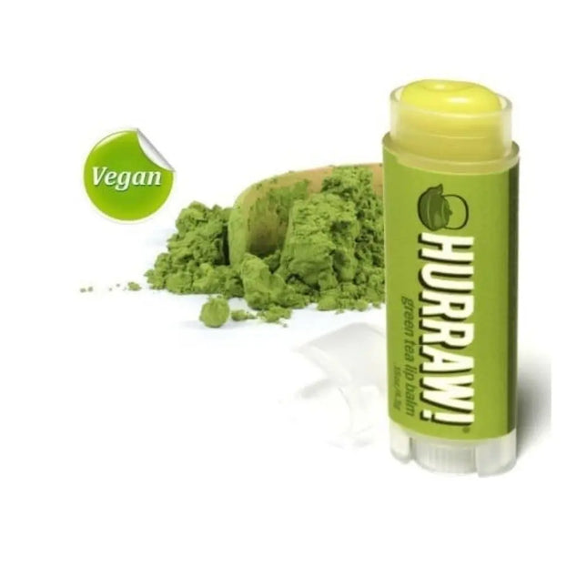 Hurraw Lip Balm Green Tea-Hurraw-Hello Charlie