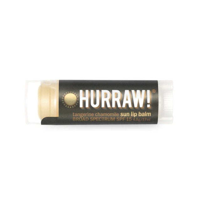 Hurraw Lip Balm SPF15 Tangerine Chamomile-Hurraw-Hello Charlie