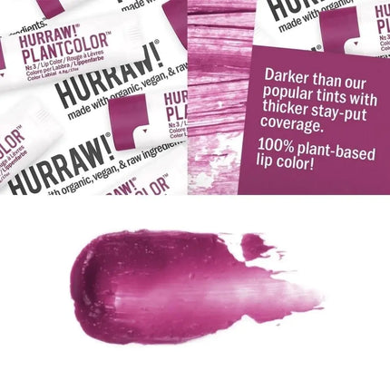 Hurraw PlantColor Natural Lip Colour - No. 3-Hurraw-Hello Charlie